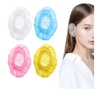 Lot de 200 cache-oreilles imperméables pour la douche, le lavage des cheveux, les salons de coiffure, les hôtels et les spas