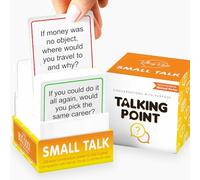 Lot de 200 cartes de conversation Ice Breaker - Pour débutants de conversation, petits brise-glace pour amis, collègues, famille, rendez-vous et connaissances - Amusant pour les fêtes, les voyages en