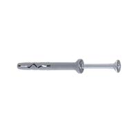 Lot de 200 chevilles à frapper SM 5 x 50 chevilles à clou avec col tête cylindrique