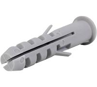 Lot de 200 chevilles murales en nylon pour fixation de lampes, tableaux, diamètre 12 mm, convient pour cloison sèche, brique, béton