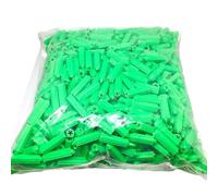 Lot de 200 chevilles pour vis M6, chevilles murales en béton pour mur de briques, cloisons sèches, vis autotaraudeuses