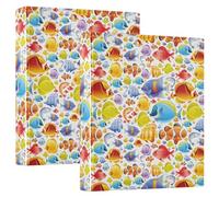 Lot de 200 classeurs à 3 anneaux pour cahiers 1 5" avec presse-papiers