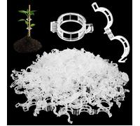 Lot de 200 Clips de Support de Plantes, Clips Tomate, Clips de Vigne, Support pour Plantes de Jardin Clips, Attacher des Plantes