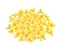 Lot de 200 confettis en forme de fleurs pour anniversaire Jaune 6,2 cm