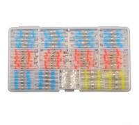 Lot de 200 connecteurs de fils à souder, kit d'épissure thermorétractable, étanchéité IP67, qualité marine, code couleur, 150/180/200 pièces, 12-10, 16-14, 22-18, 26-24 AWG pour automobile, bateau