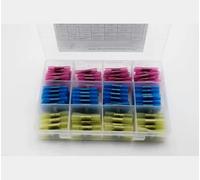 Lot de 200 cosses thermorétractables pour câbles électriques en fil de cuivre étanche