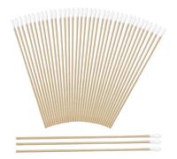 Lot de 200 cotons-tiges de 15 cm - tiges en bois avec bout pointu - pour manucure, maquillage, nettoyage et tatouage de sourcils