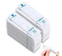 Lot de 200 couvercles de sonde de thermomètre numérique jetables avec lubrifiant - Couvercles de thermomètre électroniques universels pour l'oral