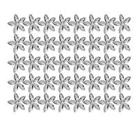 Lot de 200 cristaux en résine à dos plat, finition soignée, de haute qualité, accessoires de bricolage, cristal brillant avec trou, accessoires de mode, décoration (œil de 7 x 15 mm