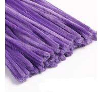 Lot de 200 cure-pipes pour travaux manuels, 8 mm, fil chenille, fil passepoilé pour projets créatifs et décoration de bricolage, 30 couleurs