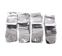 Lot de 200 dissolvants en feuille d'aluminium pour vernis gel acrylique