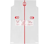 Lot de 200 emballages pour Onigiri, sacs en plastique jetables pour boules de riz et sacs à sushi