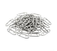 Lot de 200 émerillons de grande taille, 35 kg | Conçu pour la pêche en mer, résiste à l'eau salée dure, pour une construction robuste, prêt pour le gros gibier, durable