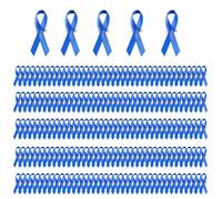 Lot de 200 épingles à ruban de solidarité pour les bénévoles pour montrer des soins lors de rassemblements caritatifs Accessoires d'événement à but non lucratif, taille unique, Comme décrit