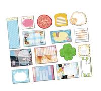 Lot de 200 feuilles de papier de notes esthétiques style dessin animé vintage pour scrapbooking, papier décoratif pour écrire, journal, fournitures de bureau