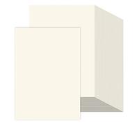 Lot de 200 feuilles de papier pour imprimante Ivoire DIN A4 120 g 210 x 297 mm Papier crème ivoire pour travaux manuels, dessin et copie