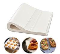 Lot de 200 feuilles de papier pressé de colophane, 20 x 30 cm, papier pressé Rosin, concentré de cire, papier filtre à huile avec revêtement antiadhésif, résistant à la chaleur jusqu'à 250 °C, pour