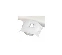 Lot de 200 housses de protège têtière pour table de massage jetable - Forme X - Vivezen Blanc G