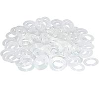 Lot de 200 joints toriques en caoutchouc pour claviers Cherry MX Blanc