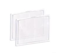 Lot de 200 lentilles grossissantes transparentes en polycarbonate avec technologie anti-reflet pour une meilleure visibilité dans les applications de soudage