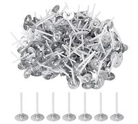Lot de 200 mèches pour bougies chauffe-plat, mèches pour bougies chauffe-plat, mèches pour bougies, mèches de bougie de 26 mm de long, mèches pour bougies