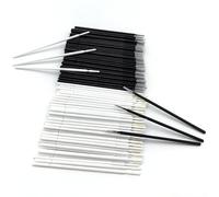 Lot de 200 micro-pinceaux applicateurs de mascara, brosses jetables pour extensions des yeux, sourcils, maquillage