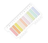 Lot de 200 notes adhésives en PET colorés, onglets d'index de page, texte pour améliorer la lecture, parfaits pour les carnets d'étudiants, les enseignants et les fichiers de scrapbooking