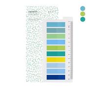 Lot de 200 notes autocollantes en Ordinate - Transparentes - Pour bureau, école et marquage (H - 200 pièces Enchanted Forest)