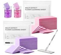 Lot De 200 Pastilles Nettoyantes Sol Multi Surfaces Soluble(Violets+Roses)