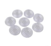 Lot de 200 patins antidérapants en silicone pour planches à découper de 4,1 cm de large pour soutenir une coupe stable et réduire le stress sur le plan de travail (18 mm)