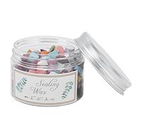 Lot de 200 perles de cire octogonales pour scellage de tampon