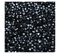 Lot de 200 perles en cristal bicône en vrac, fourniture de surface colorée, placage, fabrication de bracelets, colliers et bijoux(3103 Deep Blue)