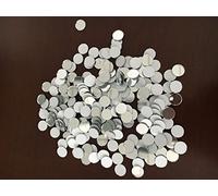 Lot de 200 petits miroirs ronds pour les travaux manuels et la décoration - Véritables miroirs de mosaïque de 1 cm de diamètre 1x1cm