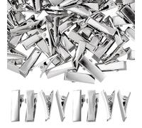 Lot de 200 pinces à cheveux crocodiles à dessus plat - Mini barrettes à cheveux crocodiles - Petites épingles à cheveux en forme de bec de canard - Épingles à cheveux avec dents pour loisirs créatifs