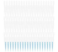 Lot de 200 pipettes en plastique jetables graduées de 3 ml pour bricolage | Convient à un usage alimentaire, facile à doser, parfait pour le transfert de liquides et les huiles essentielles