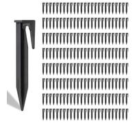 Lot de 200 piquets d'ancrage pour robots tondeuses robotiques, câbles d'ancrage de jardin, câbles de fixation - Renforcés - Incassables - Compatibles avec Husqvarna, Gardena, Worx, Boschh