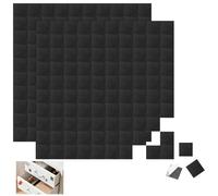 Lot de 200 plaquettes magnétiques autocollantes puissantes à découper, aimants à coller avec colle 3M, aimants adhésifs flexibles pour bricolage, bricolage, bureau, maison