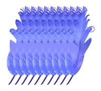 Lot de 200 plumes d'oie naturelles - Attrape-rêves - Accessoire de bricolage - Décoration de tête - Chapeaux - Masques - Accessoires pour mariage, fête, Halloween, carnaval, fête