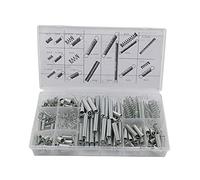 Lot de 200 ressorts de traction - Assortiment de ressorts de traction - Boîte de rangement - Assortiment de ressorts pour outils et appareils, automobiles, pièces de rechange - DIY avec 20 tailles
