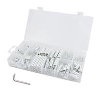 Lot de 200 ressorts de traction - Assortiment de ressorts de traction - Kit d'extension - Boîte de rangement - Ressorts hélicoïdaux pour outils à main et appareils, automobiles - Pièces de rechange