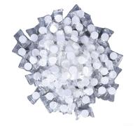 Lot de 200 serviettes jetables en coton compressé pour voyage, gants de toilette compacts en coton filé qui se dilatent lorsqu'ils sont activés avec de l'eau, biodégradables et adaptés pour une