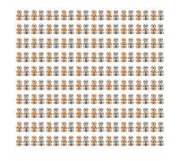 Lot de 200 Vis en Cuivre Pur, 0,3x0,2 Pouces, Tête Ronde Brillante, Rivets en Cuir Durables pour Sac et Vêtements - Finition Brillante, Installation Facile, Idéal pour DIY et (Ou d'argent)