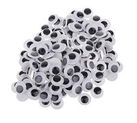 Lot de 200 yeux mobiles autocollants pour scrapbooking et loisirs créatifs 15 mm