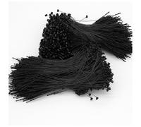 Lot de 2000 étiquettes de sécurité noires avec fermeture à cliquet pour attacher des boucles en plastique Étiquettes de sécurité Étiquettes de fixation pour vêtements, chaussures, sacs 10 cm