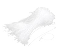 Lot de 2000 fils de sécurité pour étiquettes - 180 mm - Utilisation sans pistolet d'étiquetage / pistolet agrafeur - Fils transparents pour vêtements et autres étiquettes de produits - Loop Lock