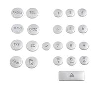 Lot de 2012 boutons de climatisation de voiture - Matériau : ABS de haute qualité