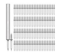 Lot de 202 faux ongles polyvalents à double tête invisible pour la maison et pour photos et décorations