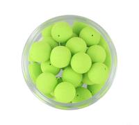Lot de 2040 bouillettes flottantes pour pêche à la carpe en EVA pour une présentation améliorée des bas de ligne et une attraction des poissons (vert, 20 pièces)