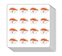 Lot de 208 autocollants pour planificateur alimentaire japonais, 1,3 cm pour scrapbooking, loisirs créatifs