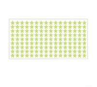 Lot de 209 stickers muraux en forme d'étoile lumineuse pour décoration intérieure, porte, fenêtre, mur, chambre à coucher, salle de jeux (209 sur 144)